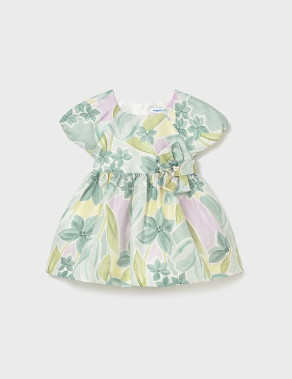 Baby flower print ceremony dress