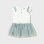 Baby dress combined with tutu