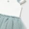Baby dress combined with tutu