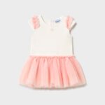Baby dress combined with tutu