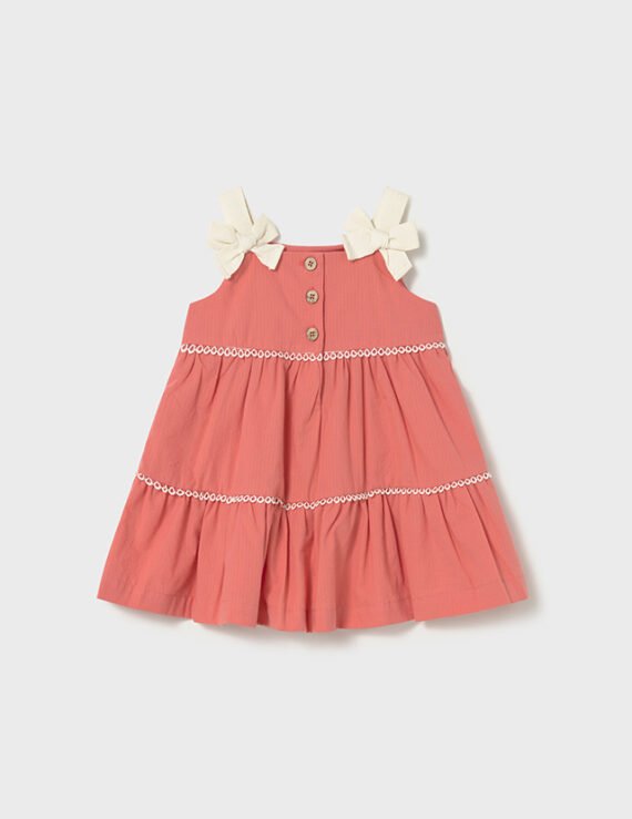 Baby dress with bows