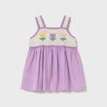 Baby crochet combination dress