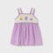 Baby crochet combination dress