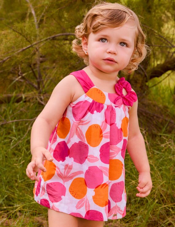 Baby floral print dress