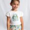 Print t-shirt girl