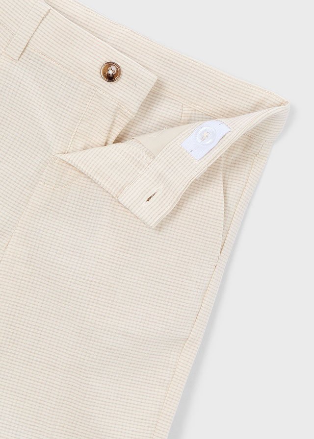 Linen Bermuda shorts for boys