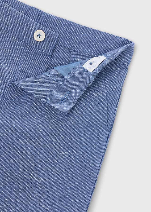 Linen Bermuda shorts for boys