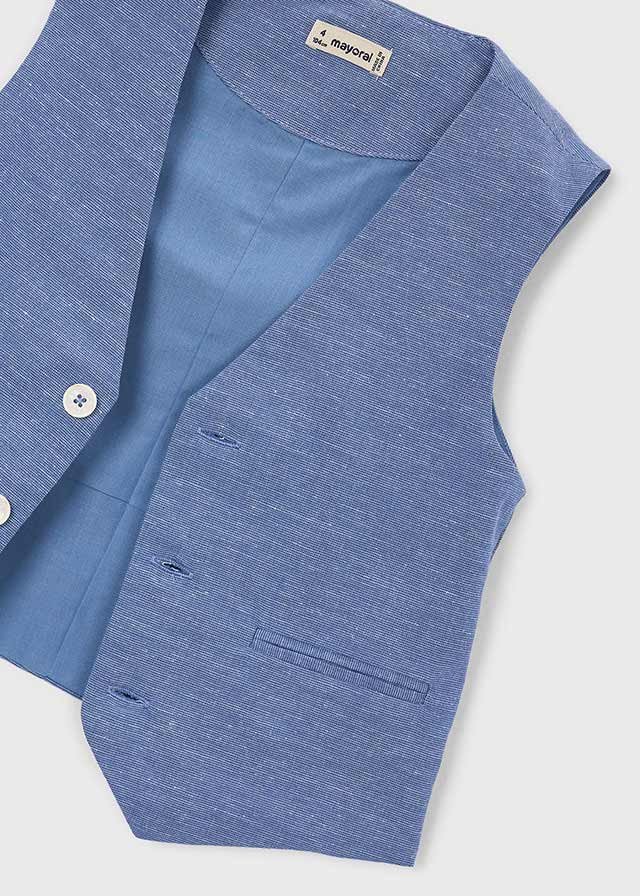 Children's linen waistcoat boy