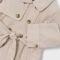 Trench coat with belt for girls