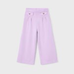 Long knit pants girls