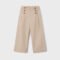 Girls' long button-up pants