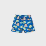 Boys bermuda print swim shorts