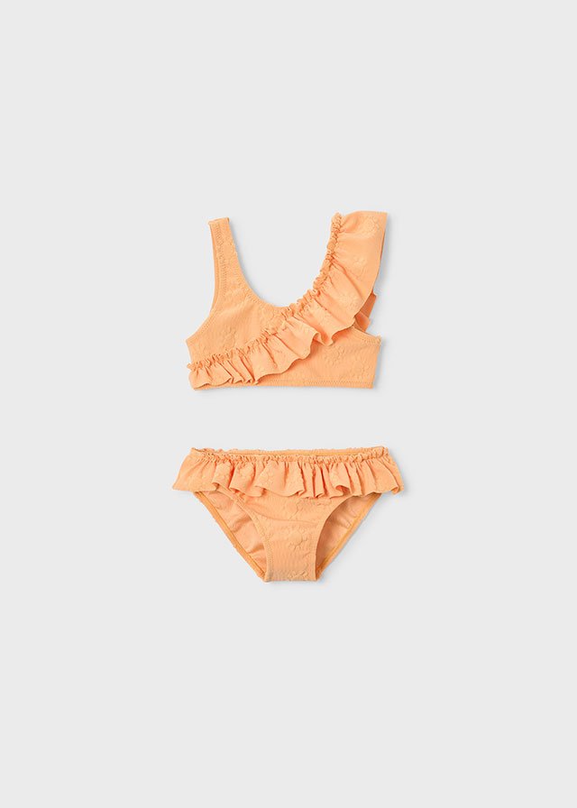 Girl's ruffled bikini