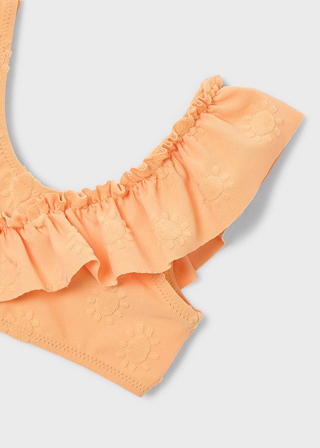 Girl's ruffled bikini