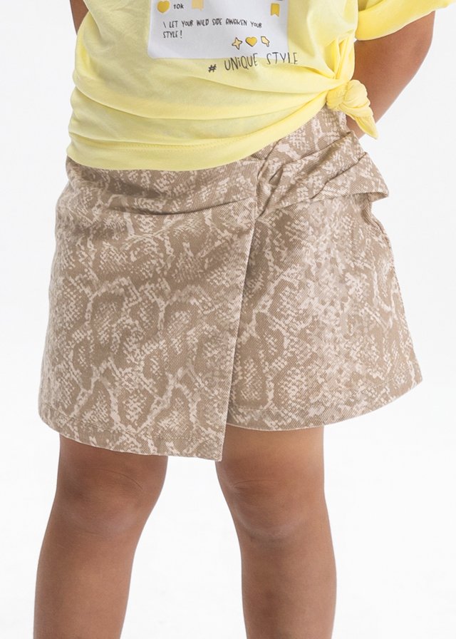 Girls' twill skirt