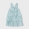 Girl's ruffled bambula dress