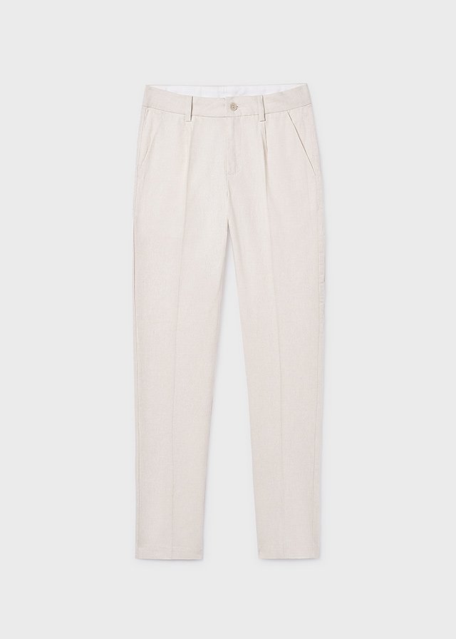 Boy's long linen trousers
