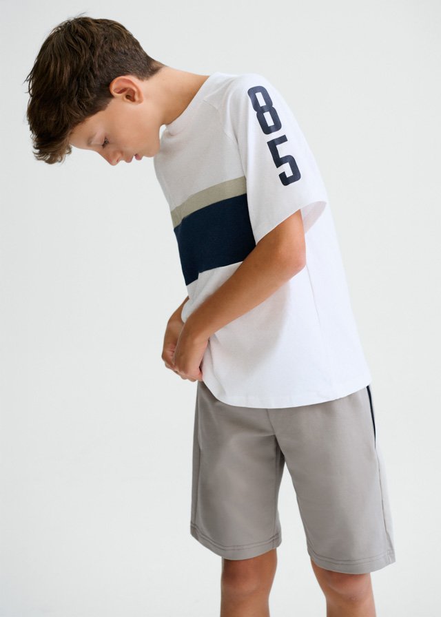 Bermuda shorts and T-shirt set boy