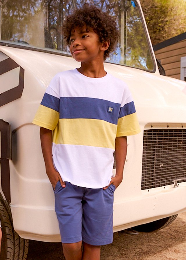 Bermuda shorts and T-shirt set boy