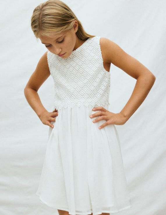 Combination dress for girls