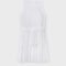 Pleated dress for girls