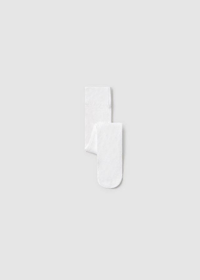 Newborn jacquard tights