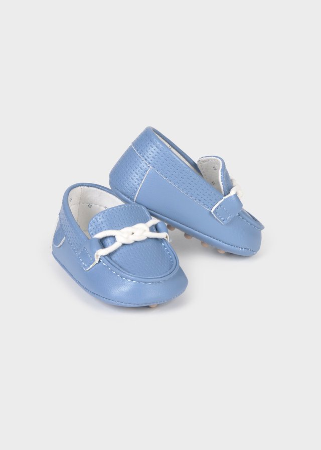 Newborn boy moccasins