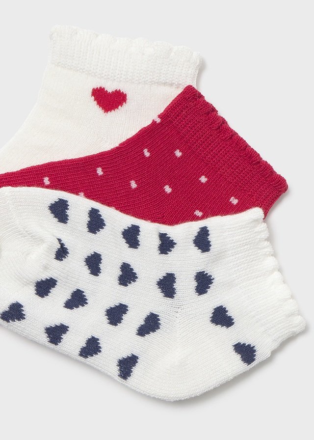 Set of 3 baby socks