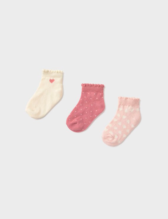 Set of 3 baby socks