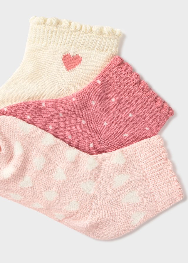 Set of 3 baby socks