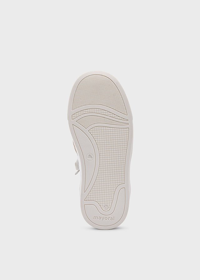 Boy leather trainers