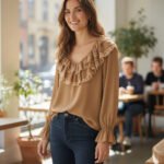 Ruffle blouse