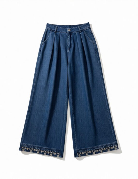 Jeans with embroidery