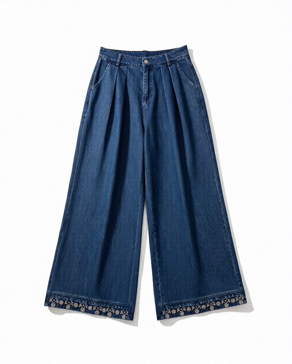 Jeans with embroidery