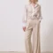Highwaist pants with belt