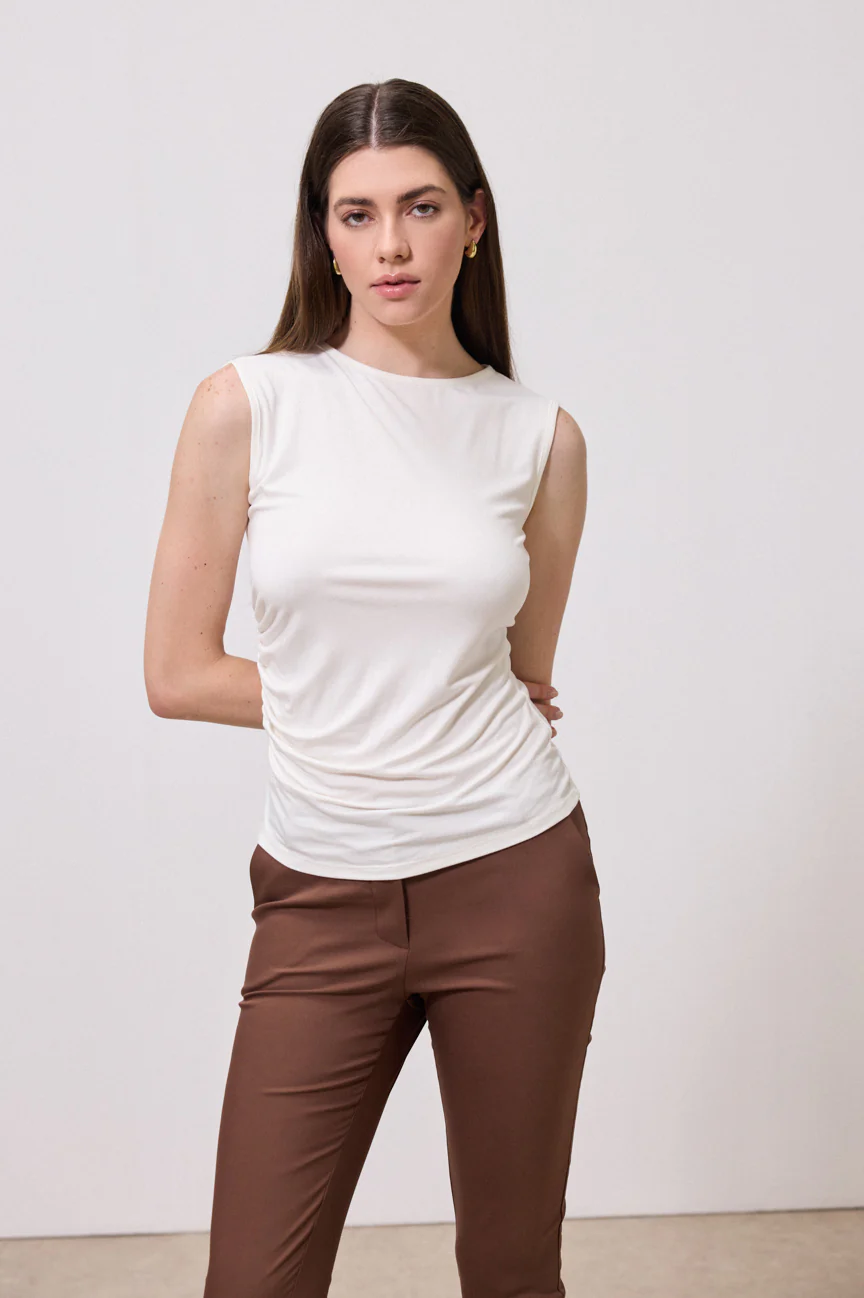Sleeveless top