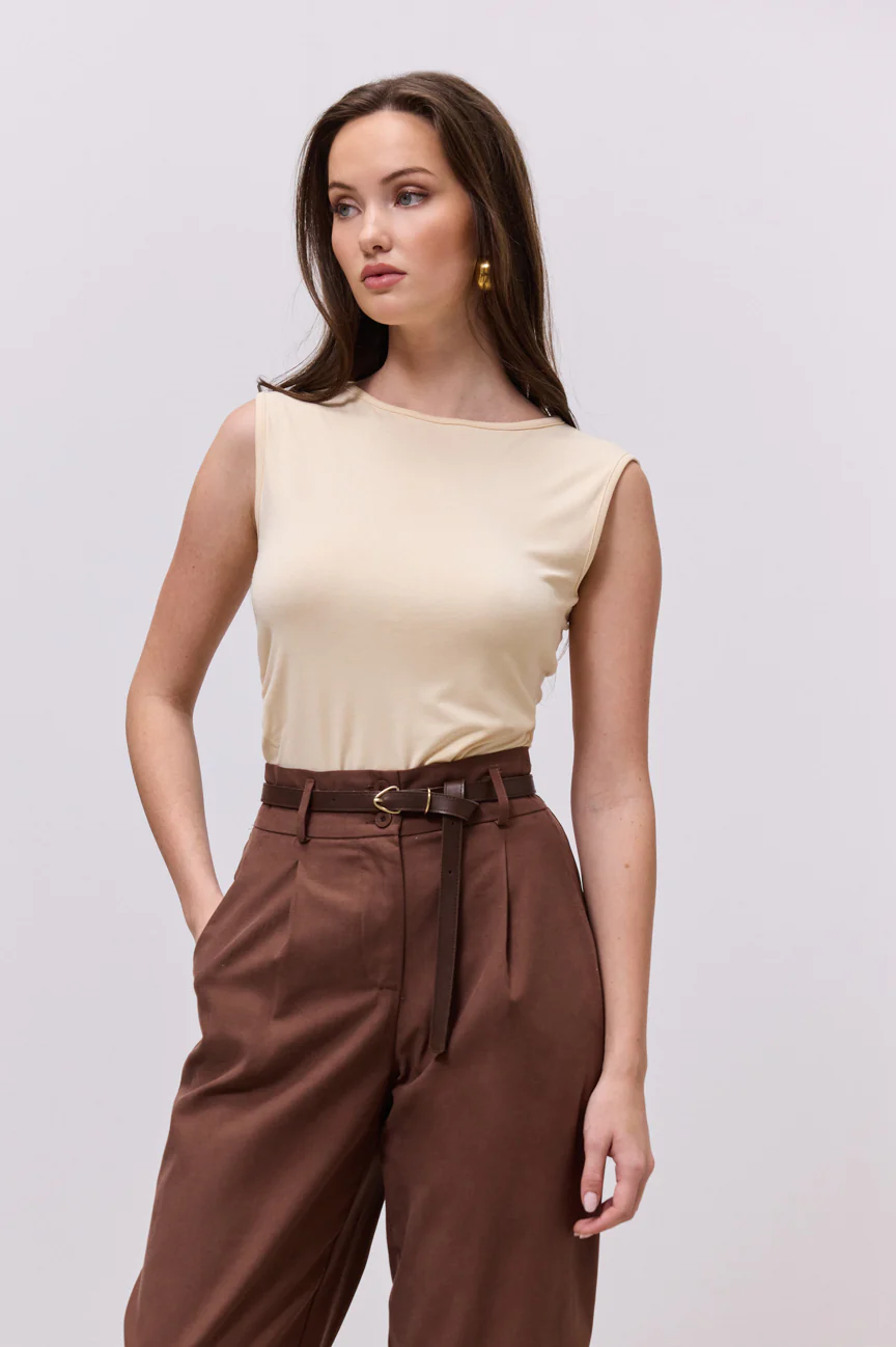 Sleeveless top
