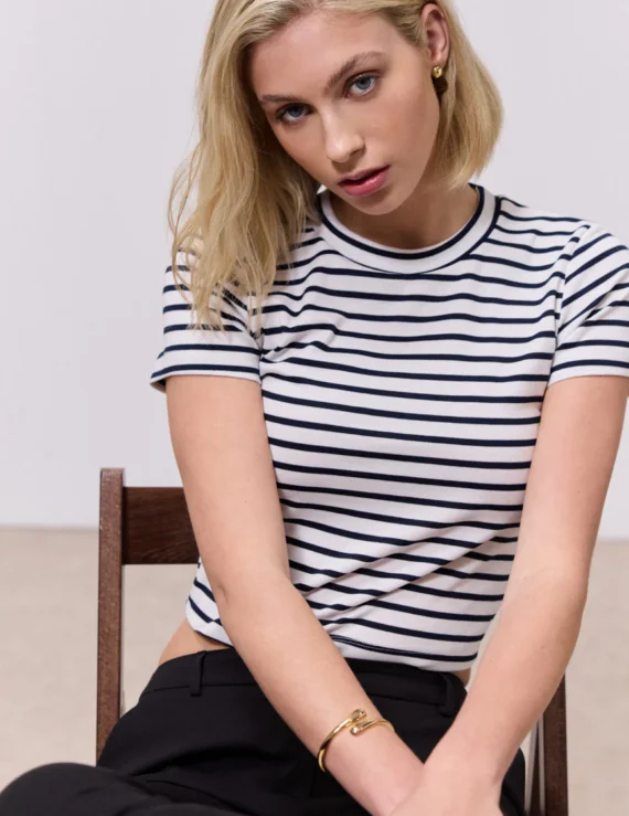 Top with stripes