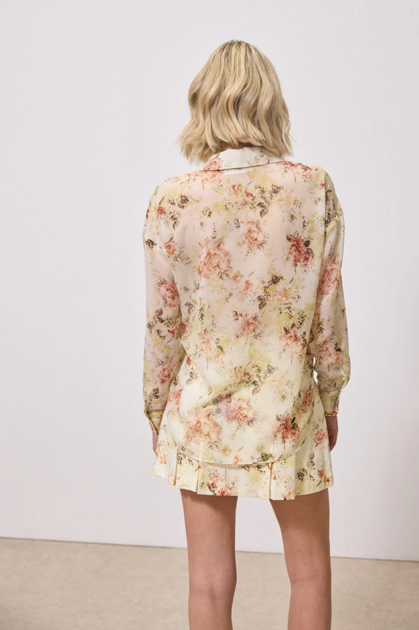 Seethrough design shirt