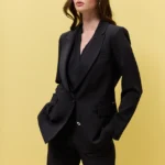 Jacket gold buttons