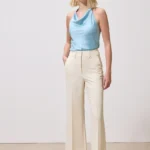 High waist classic pants