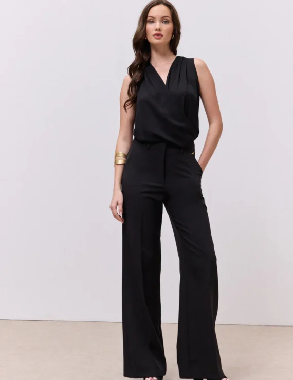 High waist classic pants