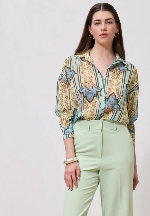 Seethrough design shirt