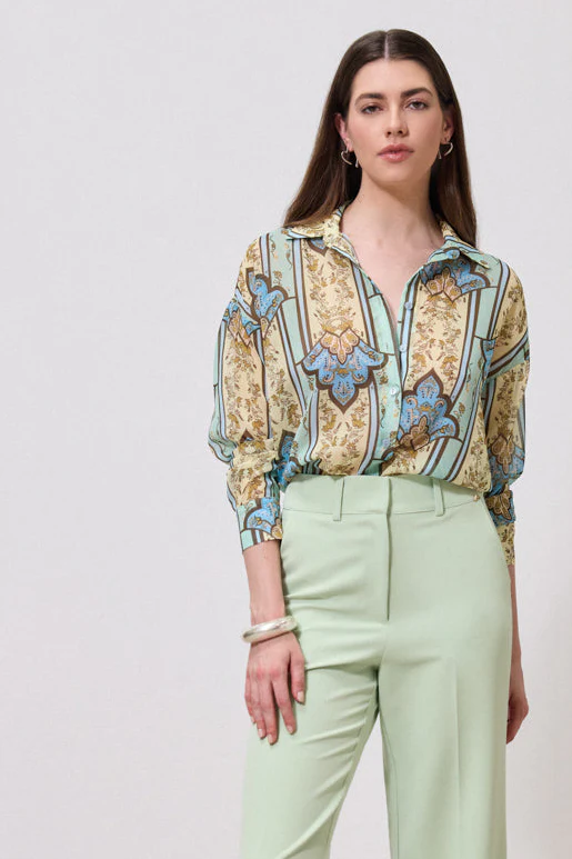 Seethrough design shirt