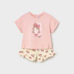 Baby set print shorts and top