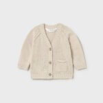 V-neck cardigan newborn