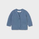 V-neck cardigan newborn