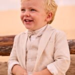 Linen jacket baby
