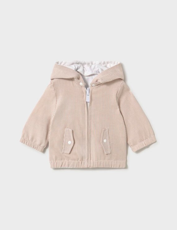 Reversible windbreaker for newborns