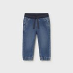 Baby jeans with adjustable waist
